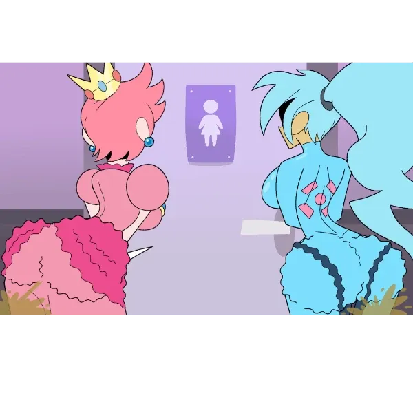 Peach/Samus Cosplay Desp & Messing
