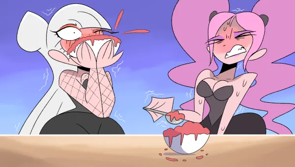 Female Chili-Eating Contest