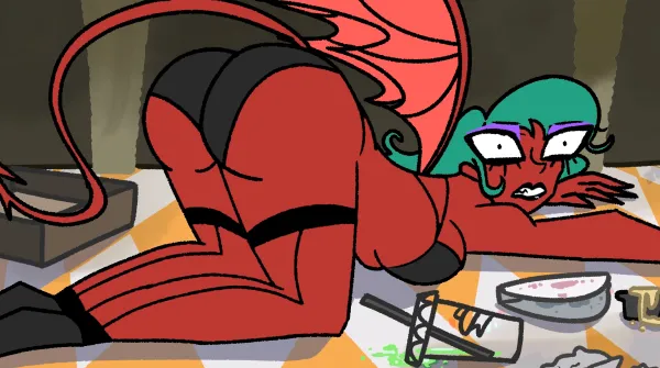 Succubus Poop Desperation